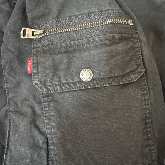 Levi's Men's Field Jacket Black size Medium - Picture 2 of 6